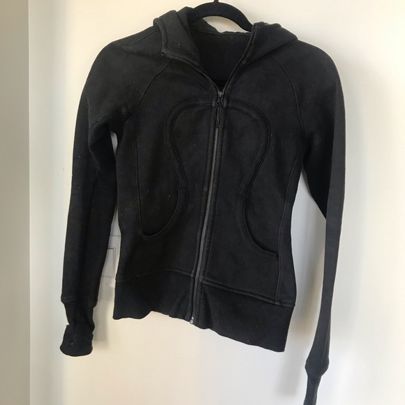 Lululemon Athletica Black Scuba Hoodie - Picture 2 of 3